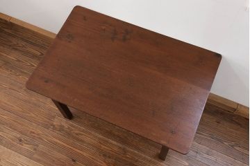 レトロ家具　昭和レトロ シンプルな作業台(テーブル、机)