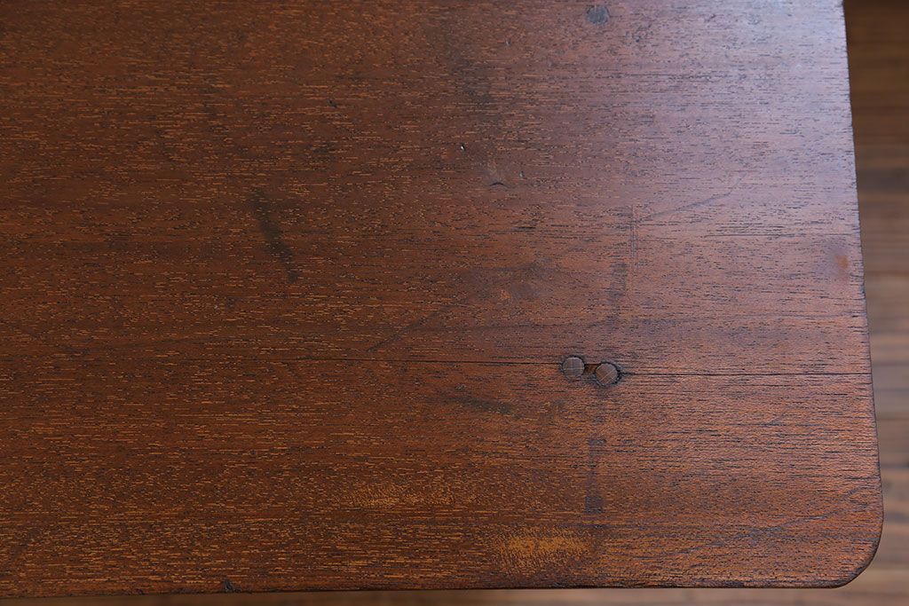 レトロ家具　昭和レトロ シンプルな作業台(テーブル、机)