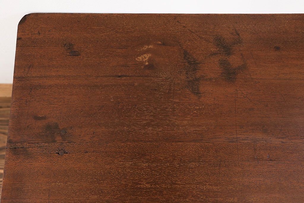 レトロ家具　昭和レトロ シンプルな作業台(テーブル、机)