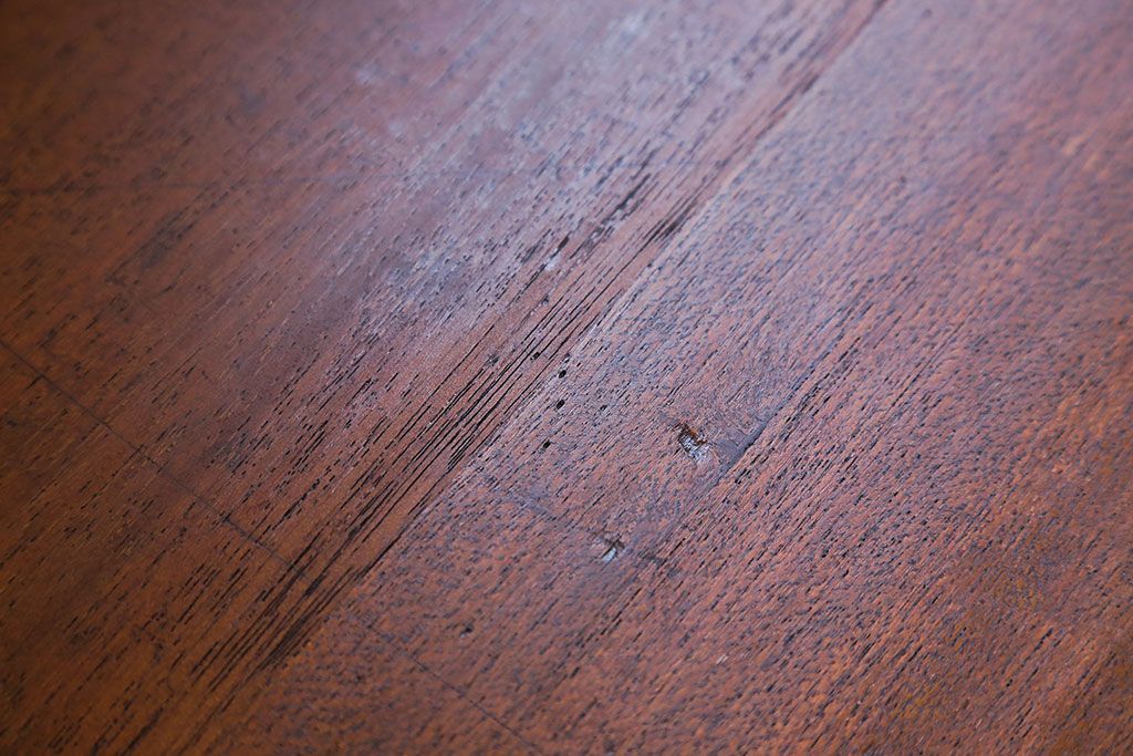 レトロ家具　昭和レトロ シンプルな作業台(テーブル、机)