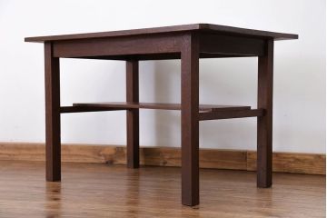 レトロ家具　昭和レトロ シンプルな作業台(テーブル、机)