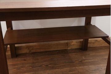 レトロ家具　昭和レトロ シンプルな作業台(テーブル、机)