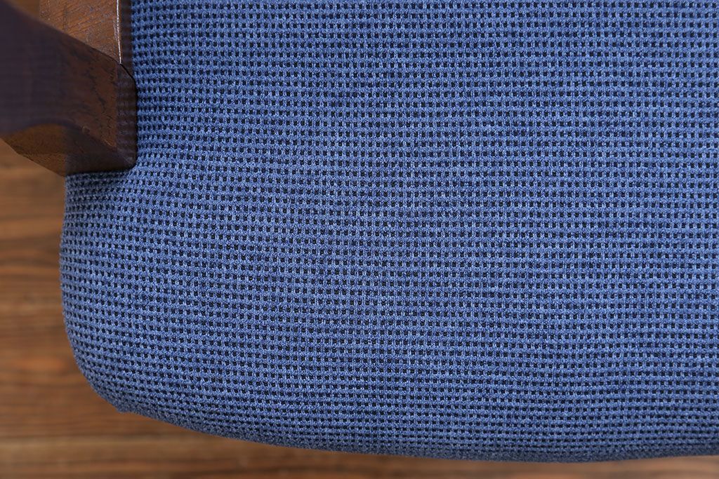 アンティーク家具　大正ロマン 古いナラ材の回転椅子(デスクチェア、回転イス)