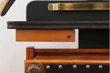 アンティーク雑貨　ジャンク品 イタリア製 豪華な作りのパンツプレスハンガー(ズボンプレッサー)