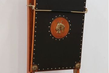 アンティーク雑貨　ジャンク品 イタリア製 豪華な作りのパンツプレスハンガー(ズボンプレッサー)