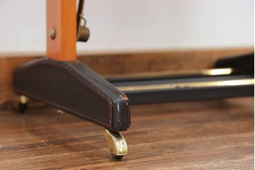 アンティーク雑貨　ジャンク品 イタリア製 豪華な作りのパンツプレスハンガー(ズボンプレッサー)