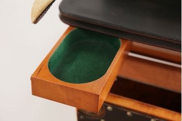 アンティーク雑貨　ジャンク品 イタリア製 豪華な作りのパンツプレスハンガー(ズボンプレッサー)