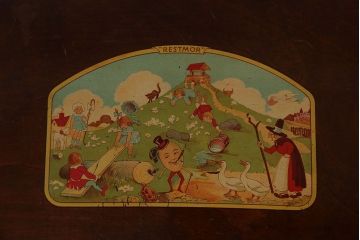 アンティーク家具　イギリスアンティーク 本革仕上げの上質な2WAYベビーチェア(キッズチェア)