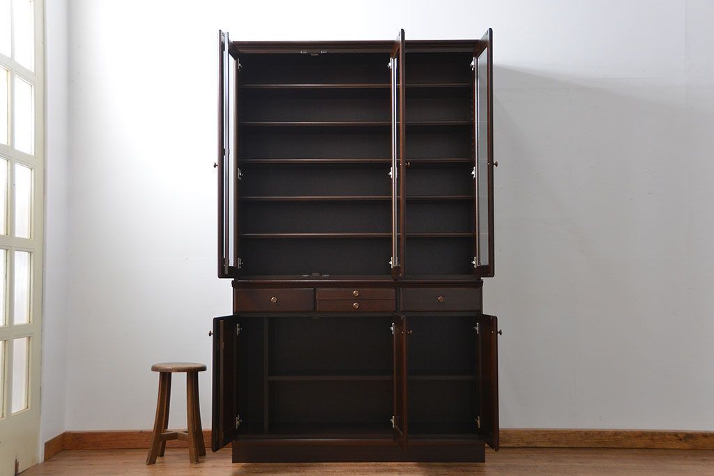 中古 マルニ製 地中海シリーズ カップボード (食器棚)