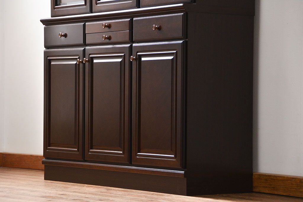 中古 マルニ製 地中海シリーズ カップボード (食器棚)