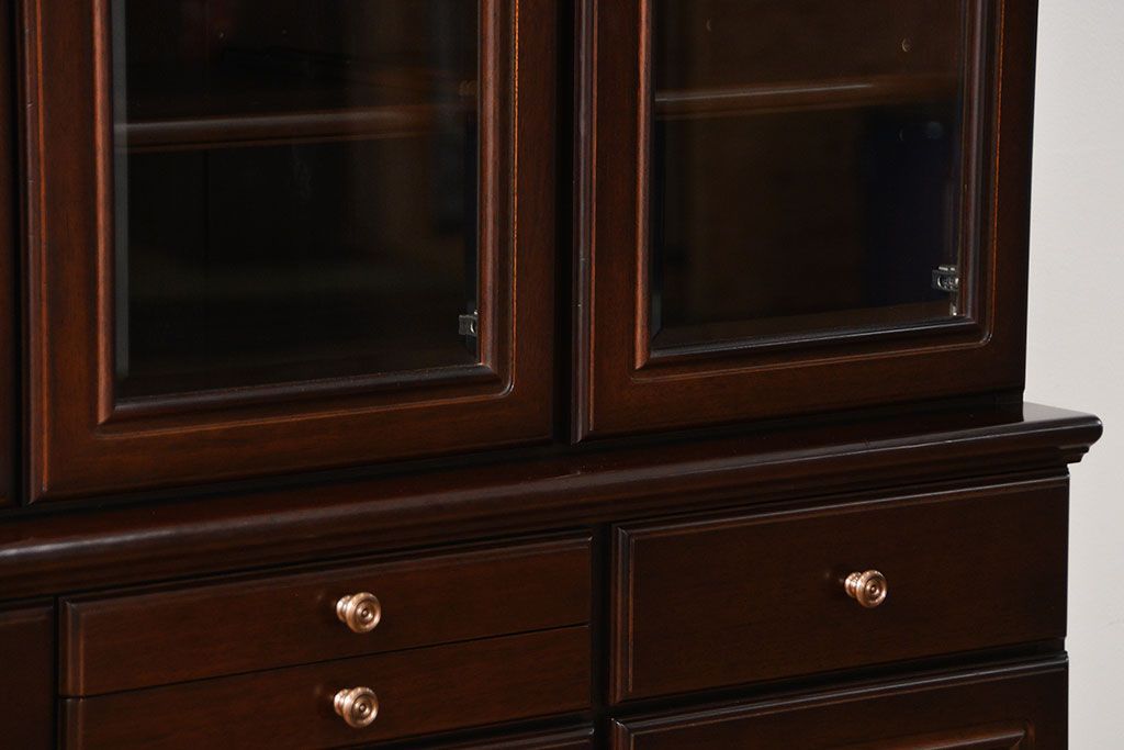 中古 マルニ製 地中海シリーズ カップボード (食器棚)