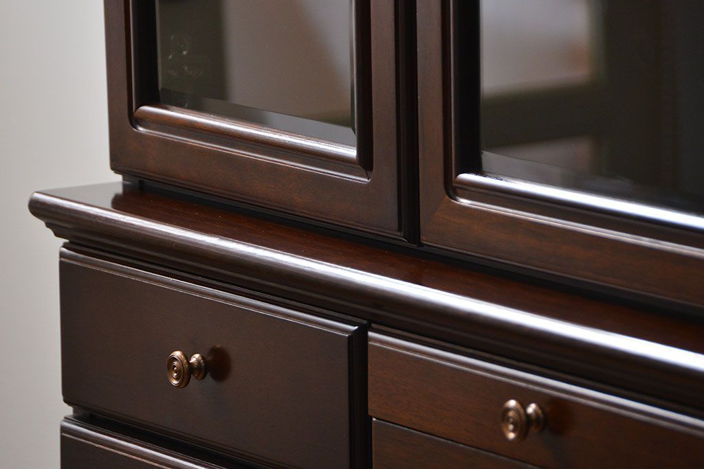 中古 マルニ製 地中海シリーズ カップボード (食器棚)