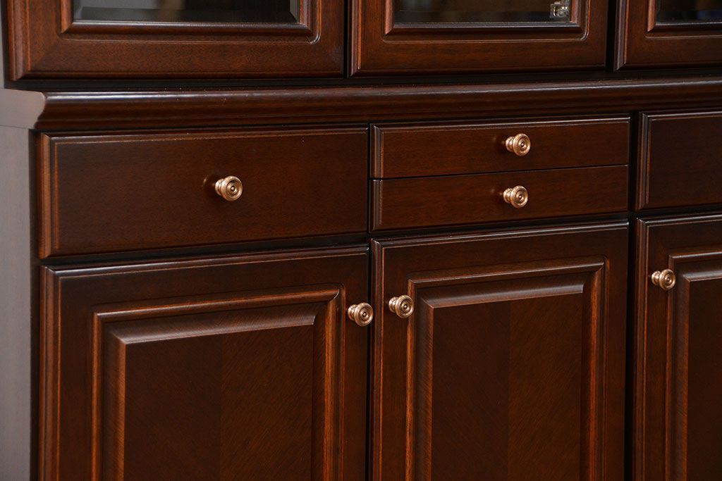 中古 マルニ製 地中海シリーズ カップボード (食器棚)