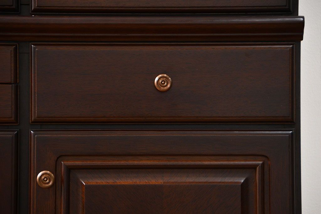 中古 マルニ製 地中海シリーズ カップボード (食器棚)