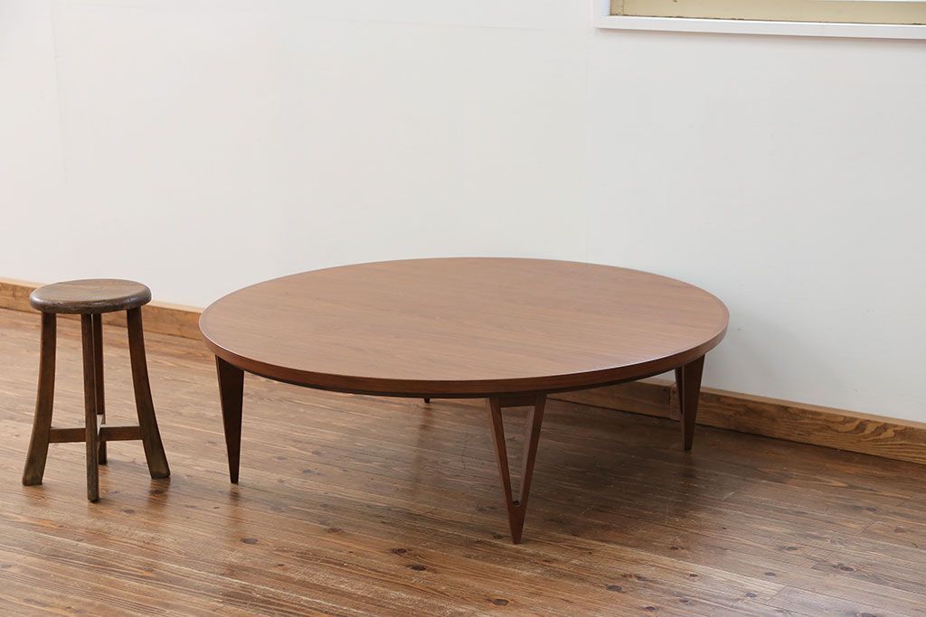 ACTUS / アクタス｜FK-1 こたつテーブル｜ちゃぶ台 ウォールナット FK-1 LIVING TABLE / KOTATSU（エフケーワン リビングテーブル