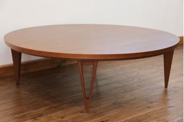 中古 アクタス取扱い 日進木工FK1 リビングテーブル 定価144900円 (炬燵、コタツ)