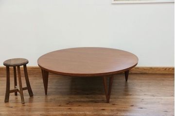 中古 アクタス取扱い 日進木工FK1 リビングテーブル 定価144900円 (炬燵、コタツ)