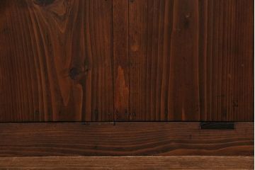 アンティーク家具　古民具・骨董 古い木の小振りな収納棚(箪笥)