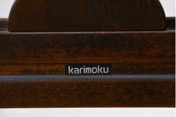 中古 カリモク製 ルスティック(RUSTIC) ベンチ(1) (長椅子、長イス)