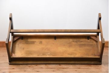 中古 カリモク製 ルスティック(RUSTIC) ベンチ(1) (長椅子、長イス)