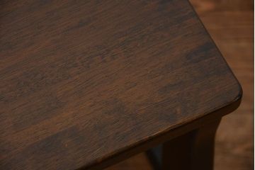 中古 カリモク製 ルスティック(RUSTIC) ベンチ(2) (長椅子、長イス)