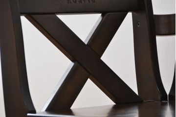 中古 カリモク製 ルスティック(RUSTIC) コーナーベンチチェア
