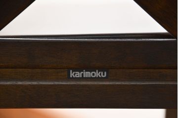 中古 カリモク製 ルスティック(RUSTIC) コーナーベンチチェア
