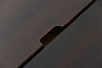 中古 カリモク ルスティック(RUSTIC) 囲炉裏型 ダイニングテーブル(定価約15万円)