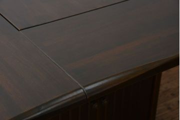 中古 カリモク ルスティック(RUSTIC) 囲炉裏型 ダイニングテーブル(定価約15万円)