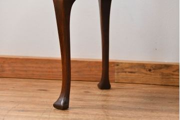 アンティーク家具　イギリスアンティーク オーク材のキドニーサイドキャビネット(ドレッシングチェスト)