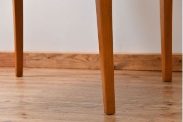 ヴィンテージ家具　北欧ビンテージ　丸型エクステンションテーブル