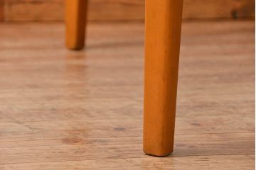 ヴィンテージ家具　北欧ビンテージ　丸型エクステンションテーブル