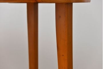 ヴィンテージ家具　北欧ビンテージ　丸型エクステンションテーブル