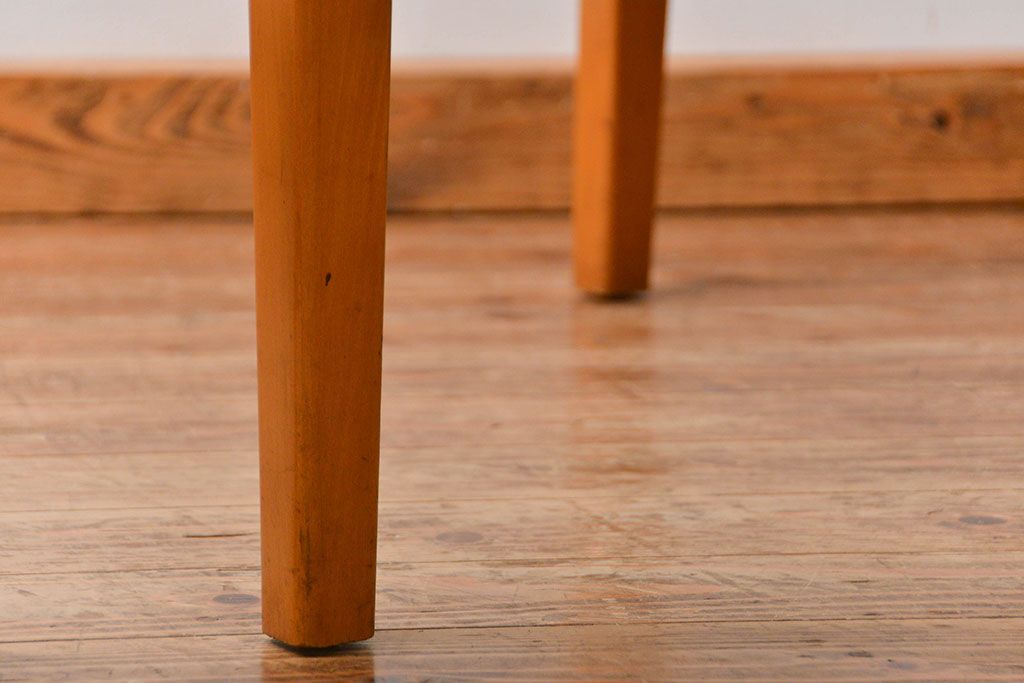 ヴィンテージ家具　北欧ビンテージ　丸型エクステンションテーブル