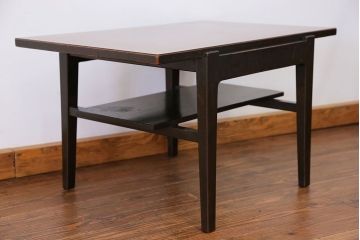 レトロ家具　昭和レトロ 1960年頃 天板デコラ板 センターテーブル