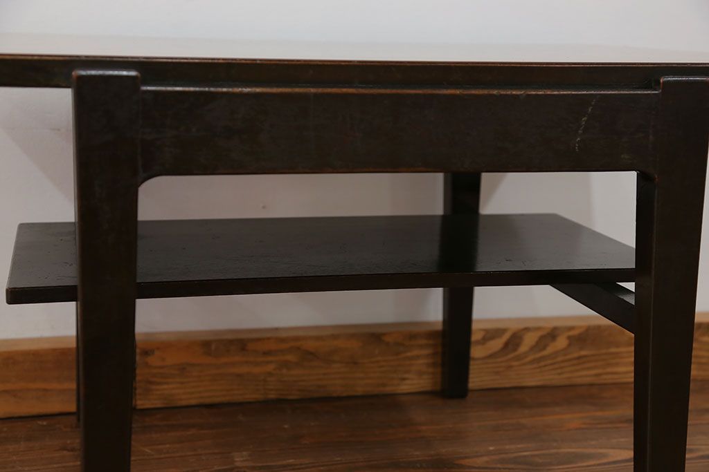 レトロ家具　昭和レトロ 1960年頃 天板デコラ板 センターテーブル