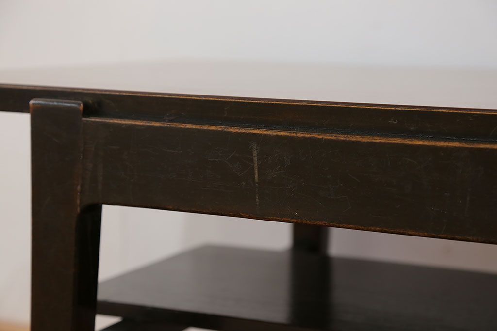 レトロ家具　昭和レトロ 1960年頃 天板デコラ板 センターテーブル