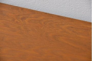 レトロ家具　昭和レトロ シンプルな片袖机(作業台、テーブル)