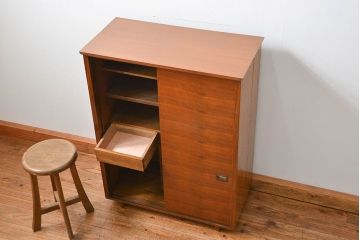 レトロ家具　アンティーク 1960年代 ミッドセンチュリーレトロな下駄箱(靴箱)