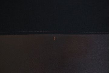 レトロ家具　昭和レトロ 1970年代 合皮製の1人掛けソファ(シングルソファ)(2)