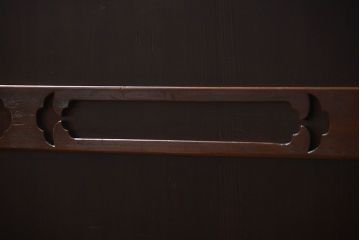 アンティーク家具　古民具・骨董 モダンな板戸!水屋箪笥サイドボード(和風収納棚)