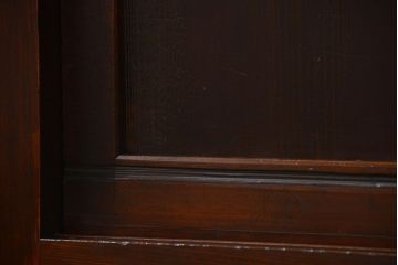 アンティーク家具　古民具・骨董 モダンな板戸!水屋箪笥サイドボード(和風収納棚)