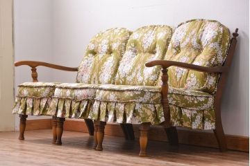 中古 穂高 WINDSOR セクショナルチェア 3点セット(3Pソファ)飛騨産業
