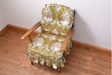 中古 飛騨産業 穂高 WINDSOR セクショナルチェア 両肘付きチェア(1)(一人掛けソファ)