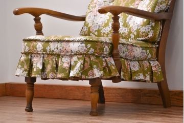 中古 穂高 WINDSOR セクショナルチェア 両肘付きチェア(2)(一人掛けソファ) 飛騨産業