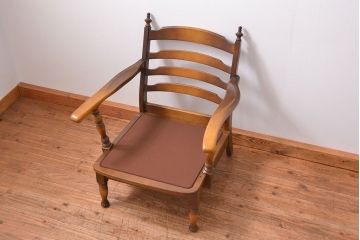 中古 穂高 WINDSOR セクショナルチェア 両肘付きチェア(2)(一人掛けソファ) 飛騨産業