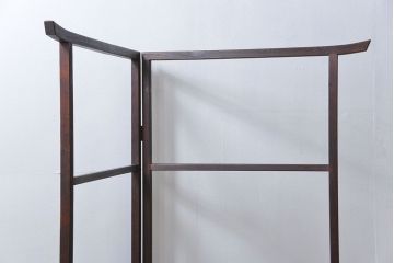 古民具・骨董 古い木のアンティーク衣桁