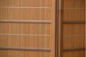 昭和レトロ 繊細で上質な四連衝立て (四つ折り衝立て)