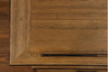 古民具・骨董 古い桐材と黒柿材の見台