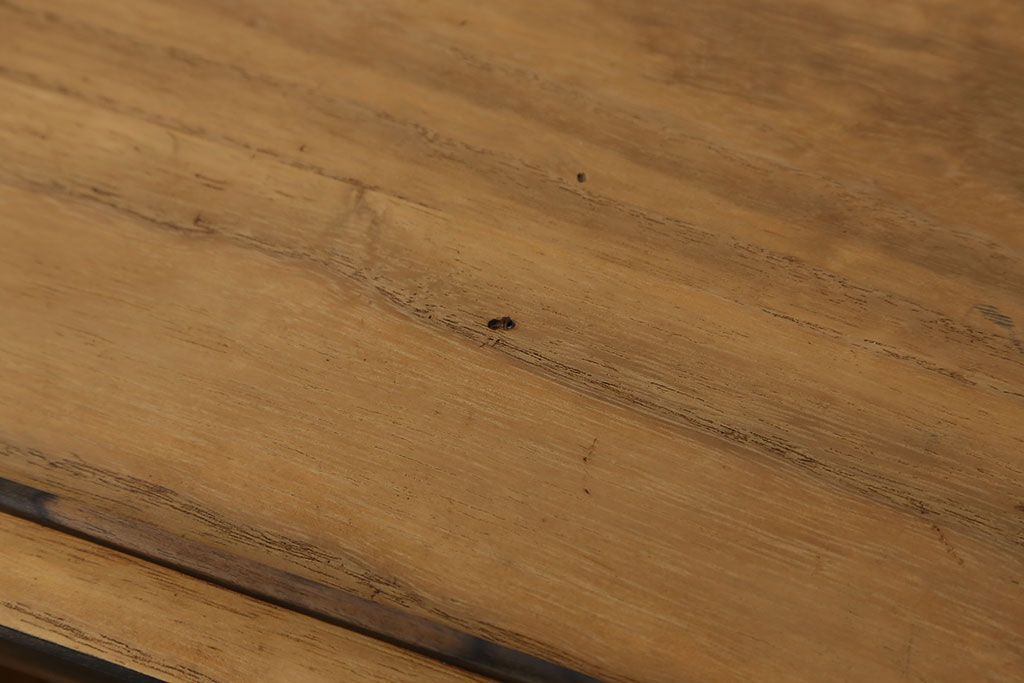 古民具・骨董 古い桐材と黒柿材の見台